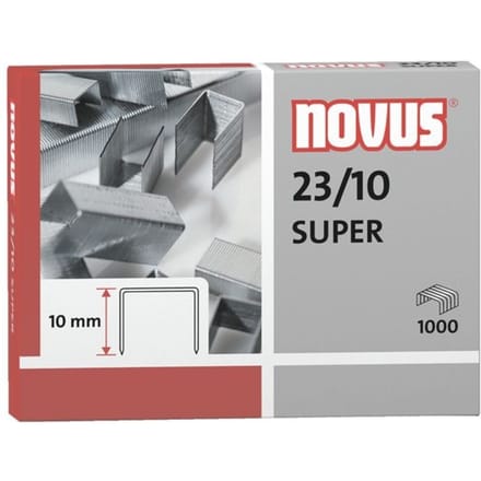 nietjes Novus 23/10 Super doos à 1000 stuks