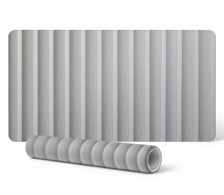 Antislip bureauonderlegger met verticale strepen, 90x45 cm