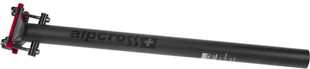 Alpcross Components Die Stütze Lt Zadelpen Zwart 400 mm / 31.6 mm