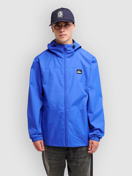 Quiksilver Overcast 3k Tape Parka Blauw M Man