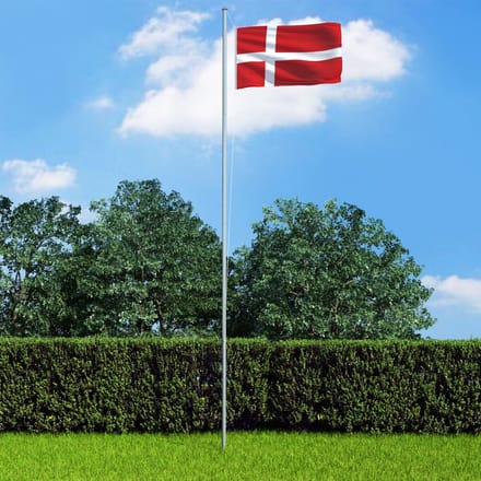 vidaXL - Vlag - Denemarken - 90x150 - cm
