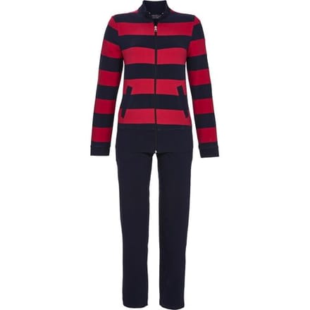 Ringella huispak rode strepen - Rood - Maat - 40