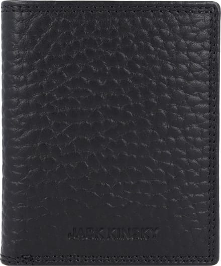 Jack Kinsky Albany 105 Portemonnee RFID Leer 8.5 cm - Jongens - Staand formaat - schwarz