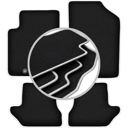 CARLUX-SILVER automatten voor: Citroen C3 Pluriel cabrio (2003-2010)