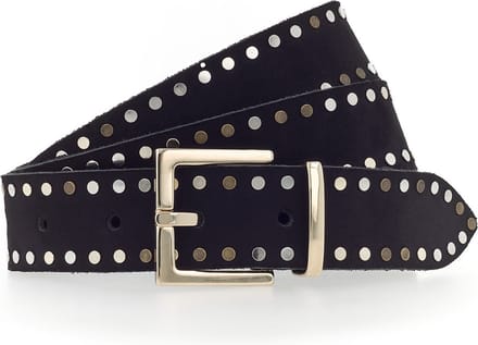 Tamaris Riem Leather Belt W100 Black Zwart