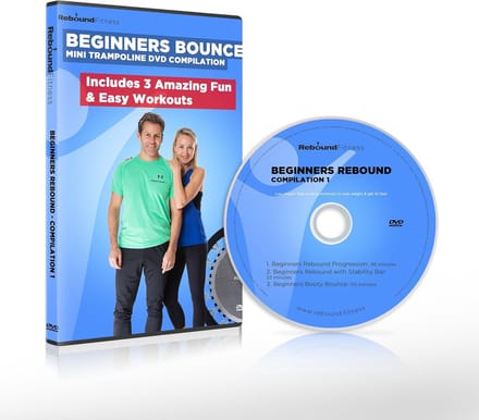Mini Trampoline DVD - Thuis Workout - Fitness Thuis - 3 Beginner Trainingen - 19 x 13 cm - N.v.t.
