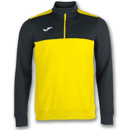 Joma Winner Ziptop Heren - Zwart / Geel | Maat: M
