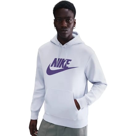 Nike Club GFX Pullover Casual sweater heren Lila S