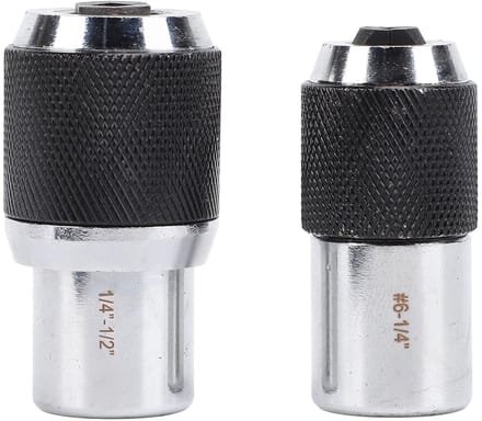 Dailygoods - Efficiënte Tapdoppenset M3-M12 met Verstelbare Adapter