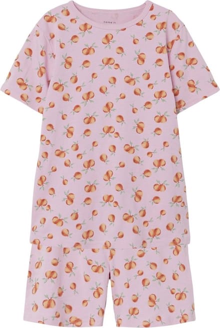 NAME IT NKFFATIA SS NIGHTSET Meisjes Pyjamaset  - Maat 110/116