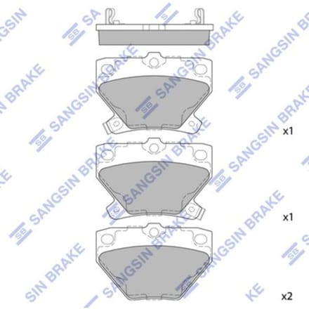 Remblokset HI-Q SP2044
