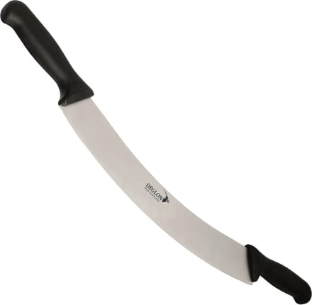 Déglon Kaasmes met dubbele handgreep en gebogen lemmet – 38,6 cm