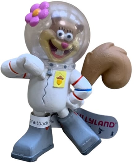 Speelfiguurtje - Sandy Cheeks - Eekhoorn - Spongebob Squarepants - Eekhoorn Comansi