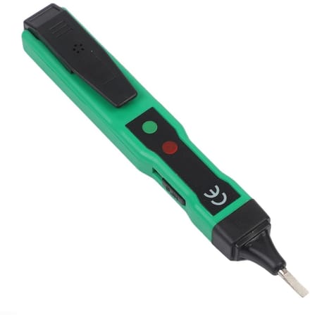 Spanningstester - Spanningsmeter - Veilig Elektra Testen - Niet-inductieve Technologie - 15 cm - Groen/Rood