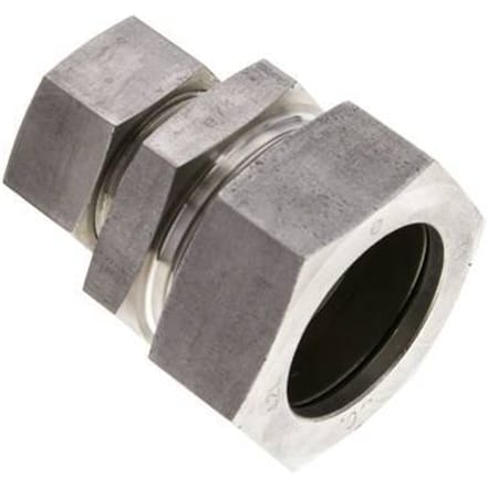 28L & 42L RVS Rechte Snijringkoppeling 160bar ISO 8434-1