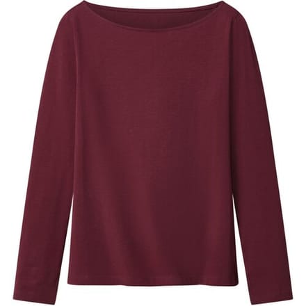 ESMARA Dames longsleeve (Bordeaux, XS (32/34))