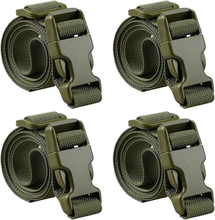 Pakriem van 2,5 cm * 2,5 m met gesp, verstelbare heupriem