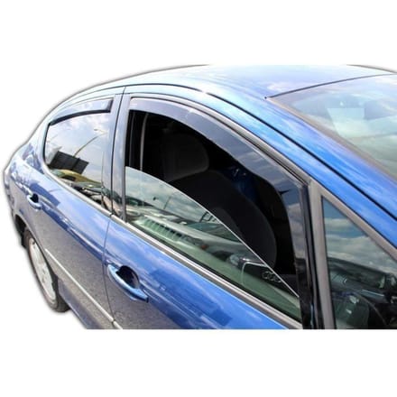 J&J AUTOMOTIVE | Heko Deflecteurs d'air Déflecteurs de Vent Pour Peugeot 407 2004-2011