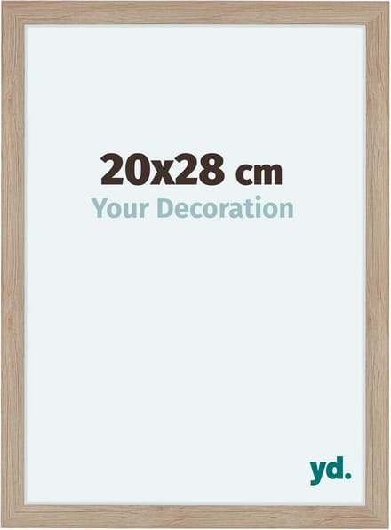 Your Decoration - Fotolijst 20x28 cm - MDF - Eiken Licht - Como