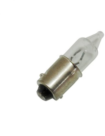 witte bajonetlamp ba9s 12v 23w tun'r voor motor scooter nieuw