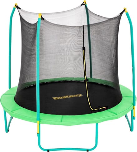 Trampoline Rechthoekig Buiten 244 x 220 cm - Stevig en Duurzaam Speeltoestel