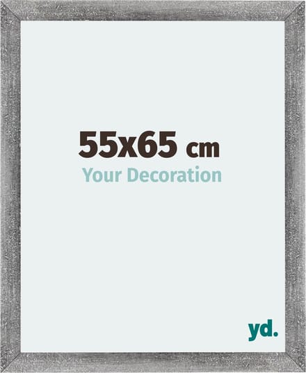 Your Decoration - Fotolijst 55x65 cm - MDF - Grijs Geveegd - Mura