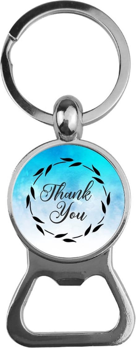 Bieropener Glas - Thank You