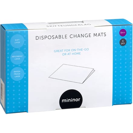 Mininor Disposable Change Mat 6 st