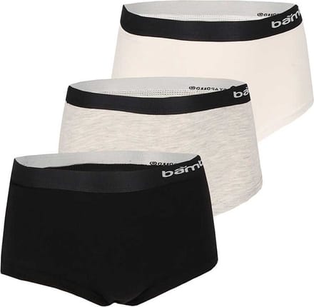 Apollo meisjes hipsters bamboo | MAAT 110/116 | 3-pack | multi black
