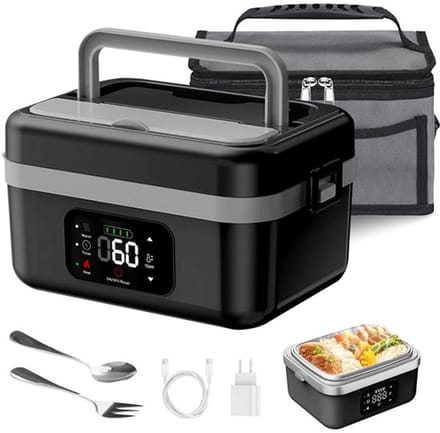 Dailygoody - Elektrische lunchbox - Oplaadbare zelfverwarmende box