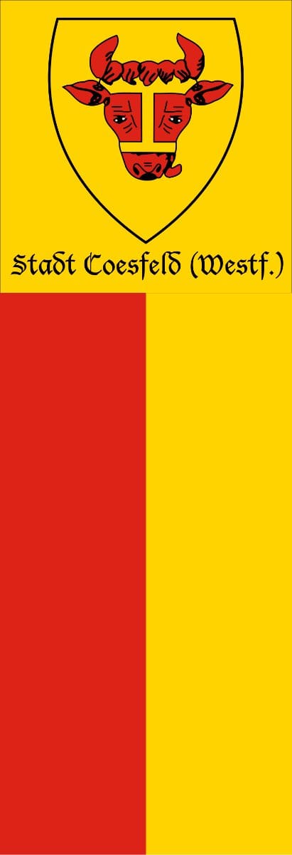 Vlag Coesfeld 100x150cm