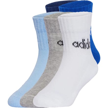 Adidas 5-pack kinder sokken blauw - Maat 28/30