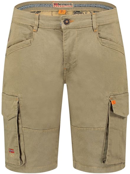 Geographical Norway Bermuda Met Stretch Patrimoine Beige - L