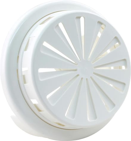 Starx ventilatierozet verstelbaar, kunststof Ø100 150mm - wit (45.708.60)