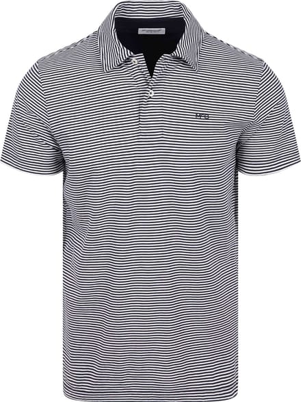 McGregor Jersey Polo Stripe Donkerblauw (navy) - Maat M - Heren