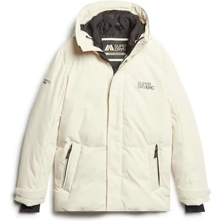 Superdry - Gewatteerde City windparka met capuchon - Heren - Gewatteerde jassen