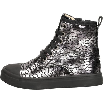 Bikerboots | Meisjes | Old Silver | Leer | Shoesme | Maat 26
