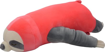 UNUS® Luiaard knuffelkussen lichaamskussen zijslaapkussen 50cm roze