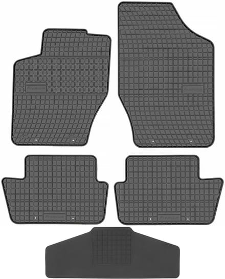 Citroen C4 Prismat Serie - Rubber Matten Set - Zonder Stoppers - 2004-2010