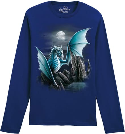 Draak Cameron Dragon The Coloured House Longsleeve T-shirt M