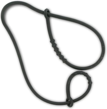 Excellent Lamverlos koord - Rubber - Hulp bij bevallingen - Hulpverlosmiddel - Zwart - Met ribbels - 21 CM