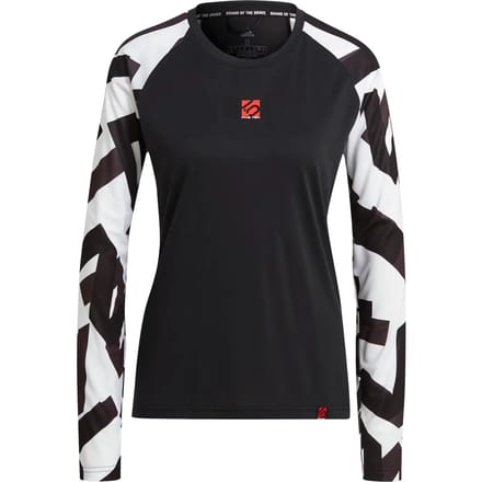 Dames-T-shirt met lange mouwen Adidas The Five Ten Trails