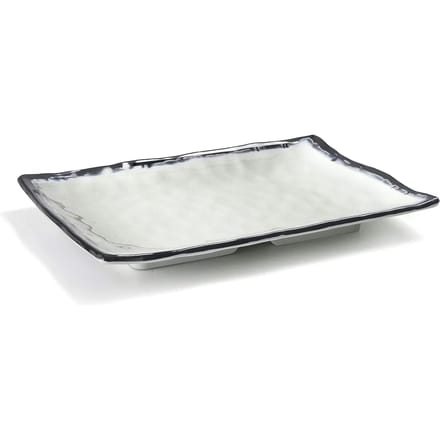 Rechthoekig melamine dienblad Lacor Sea 25,2x17,2x3,6 cm