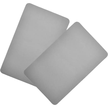 2 stuks Opblaasbare Boot Reparatie Patch PVC Vierkant Rubberen Boot Reparatie Patch Kit voor Kajaks Kano's Royal gray