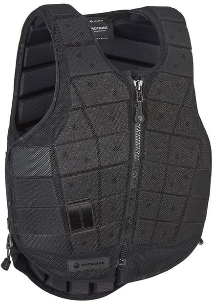 RACESAFE MOTION3 BODYPROTECTOR ADULT Zwart