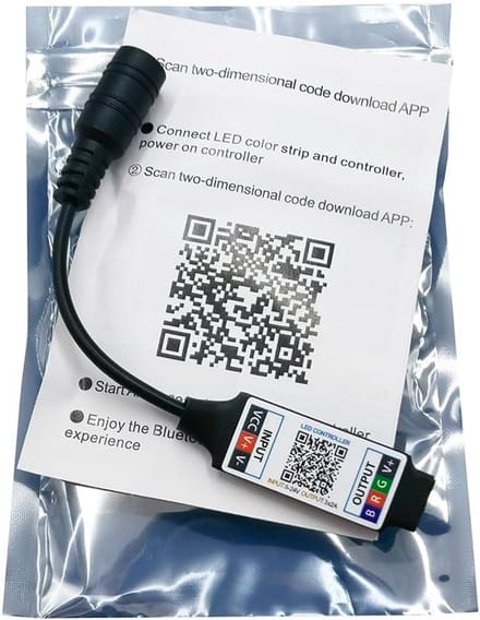 Mini RGB Bluetooth Controller DC 5V 12V 24V Music BT Smart APP Controller Light Strip Control for RGB LED Strips - ShopVlot
