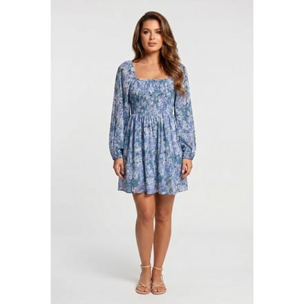 & Other Stories Aletta Dress Speed Blue Größe: 36 | Minikleider Outlet | Damen | Blau