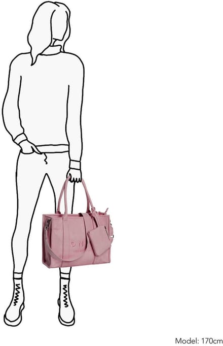 Daniel Ray Hanover Shopper S met Tabletvak - Oudroze