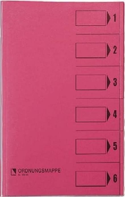 Insteekmap met Beschermhoes voor A4 Documenten - Roze