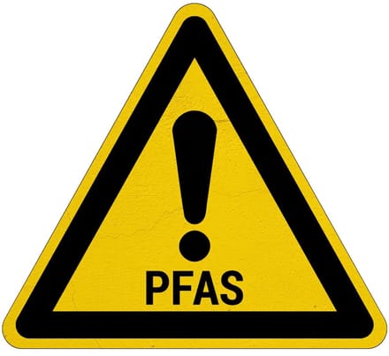 PFAS waarschuwingsbord | Sign Again materiaal | 40 cm